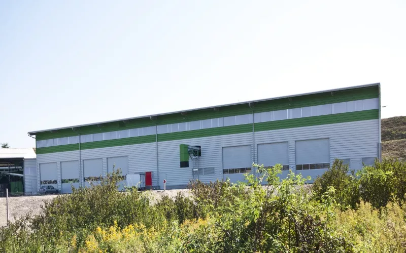 Zbirni center Spodnji Stari Grad – mehanska obdelava odpadkov – sortirna linija