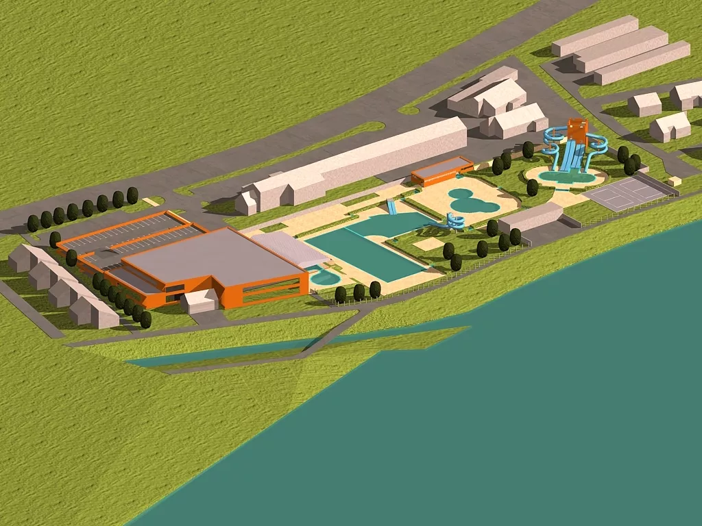 Zimsko-letni bazenski kompleks - razširitev