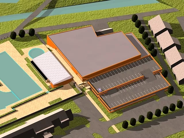 Zimsko-letni bazenski kompleks - razširitev