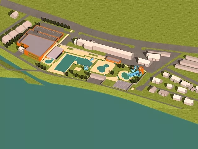 Zimsko-letni bazenski kompleks - razširitev