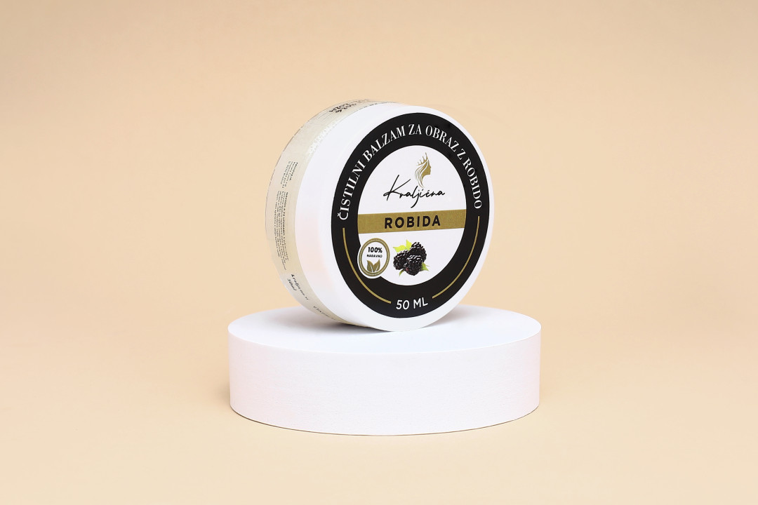 Čistilni balzam za obraz z robido