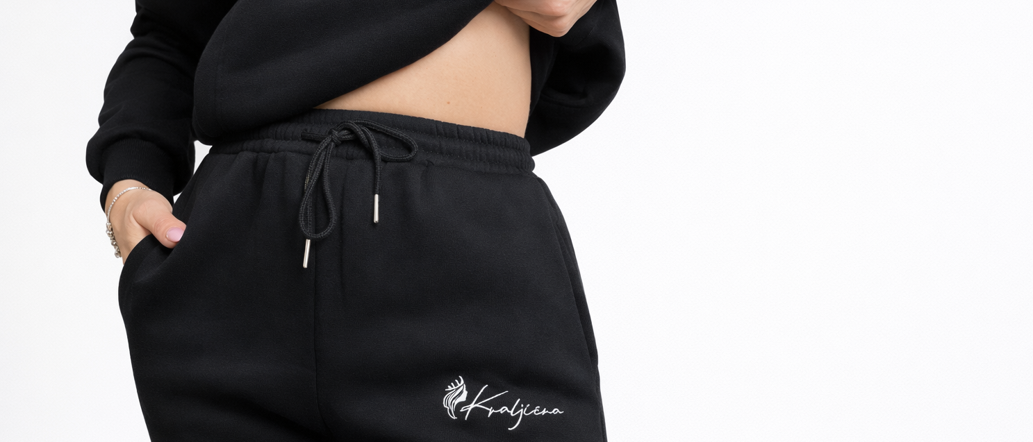 Komplet Calma luxe - črna