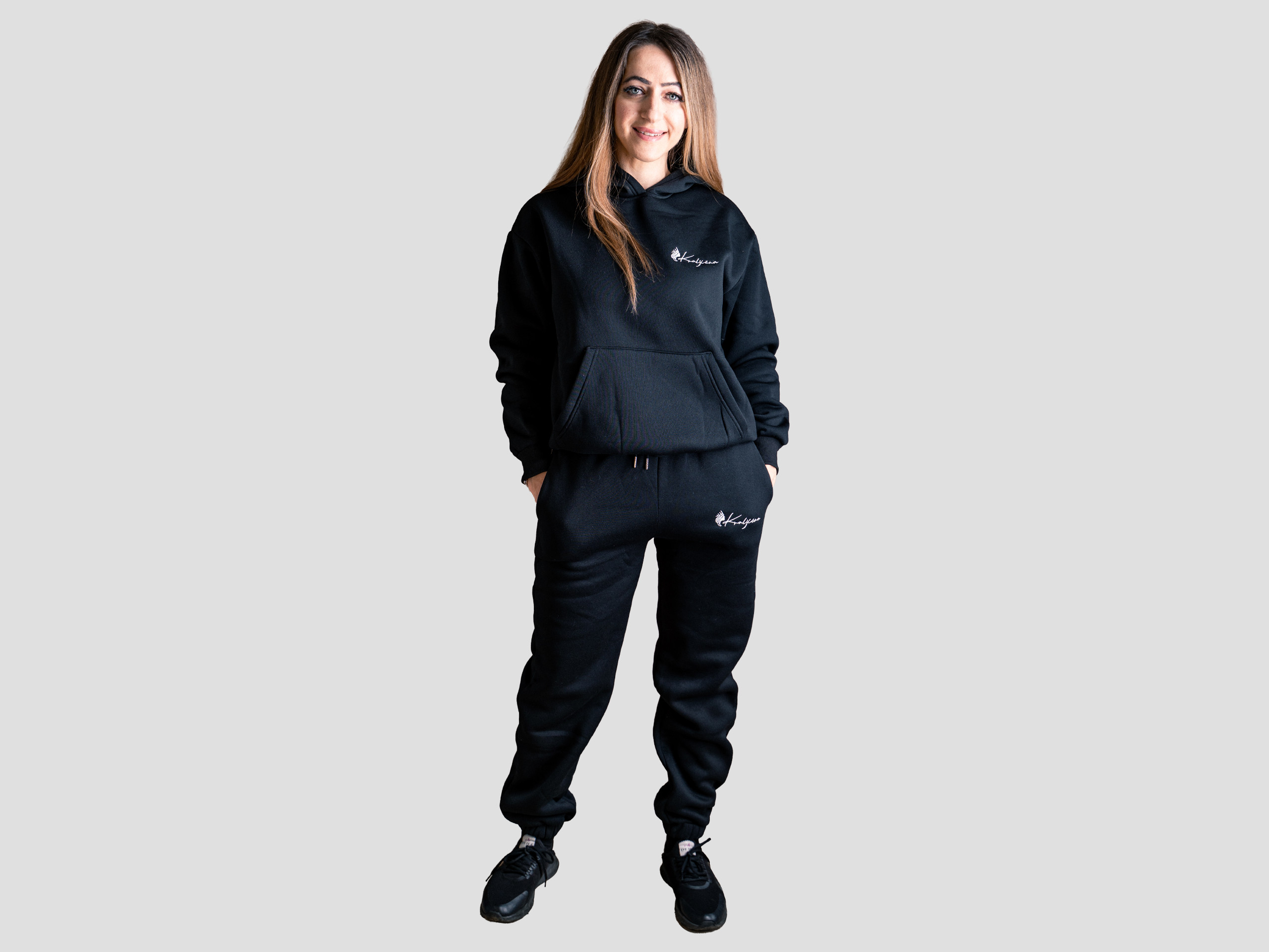 Komplet Calma luxe - črna