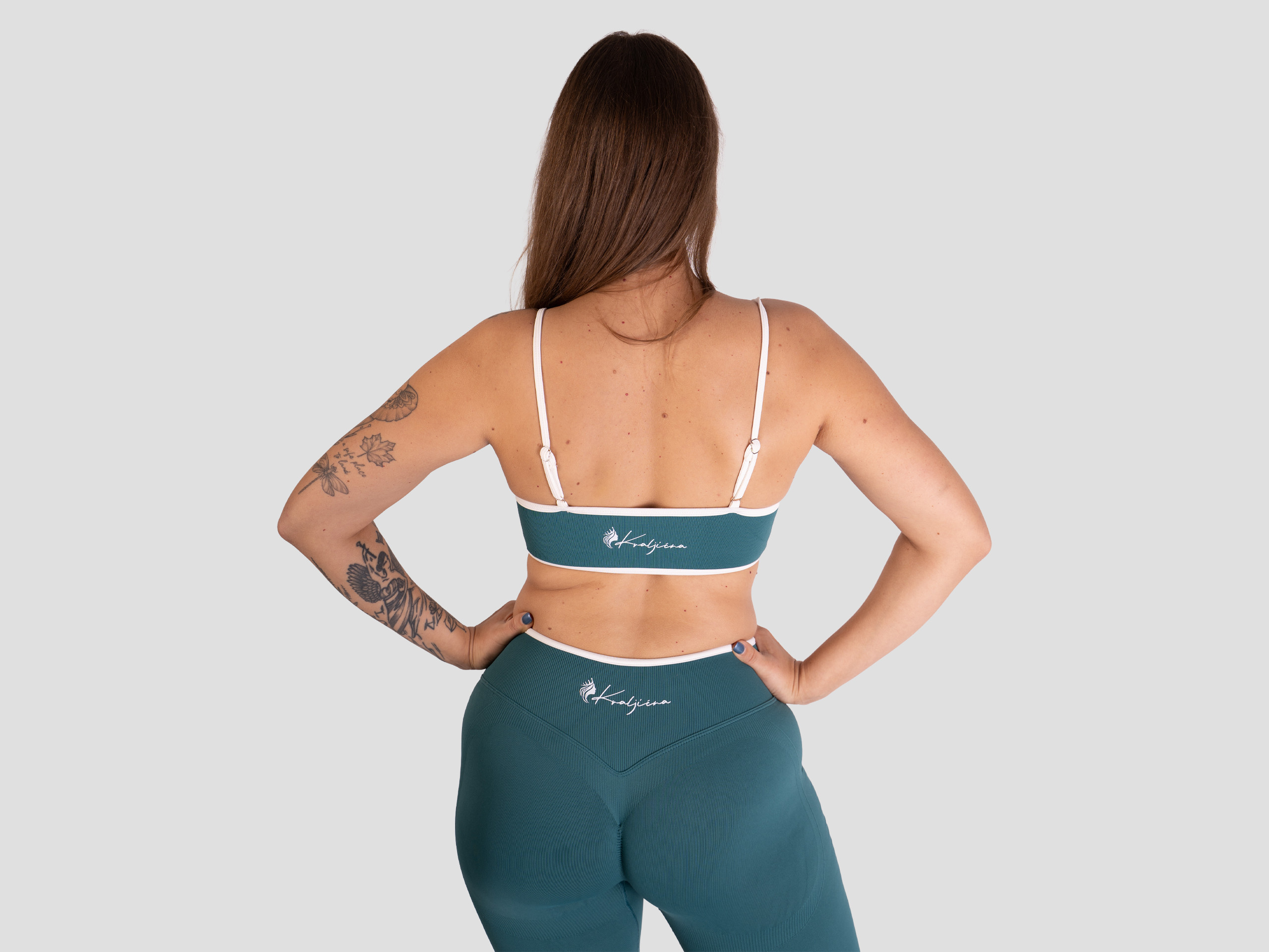 Športni top Athletic - zelen