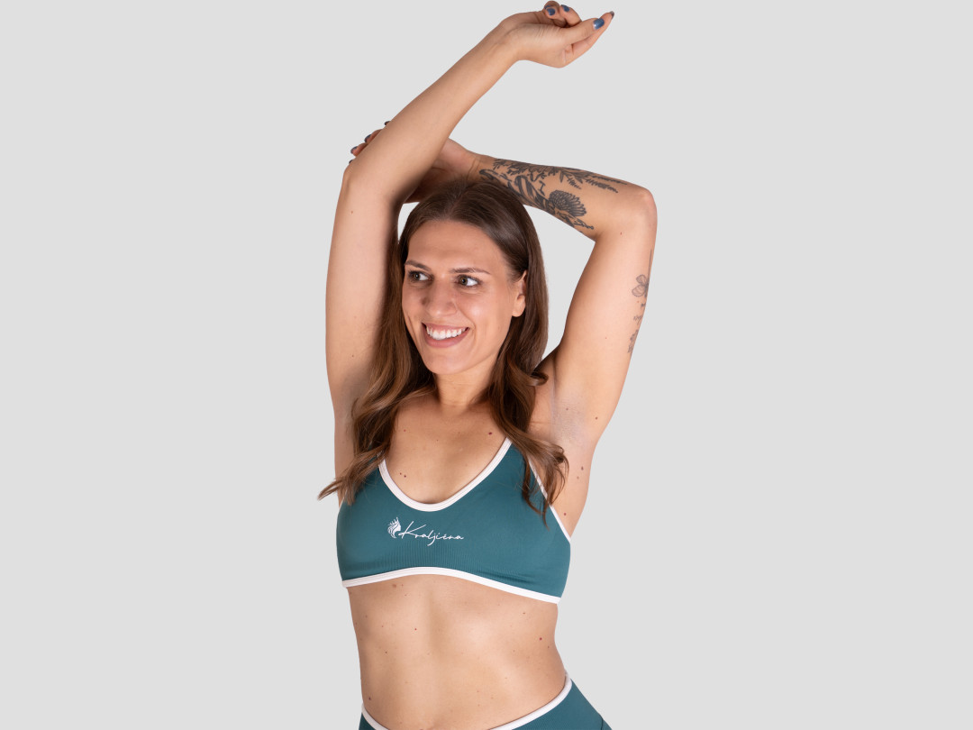 Športni top Athletic - zelen