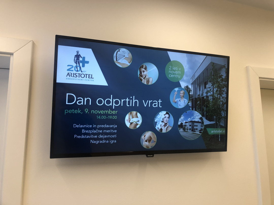 Aristotel, zdravstveni center