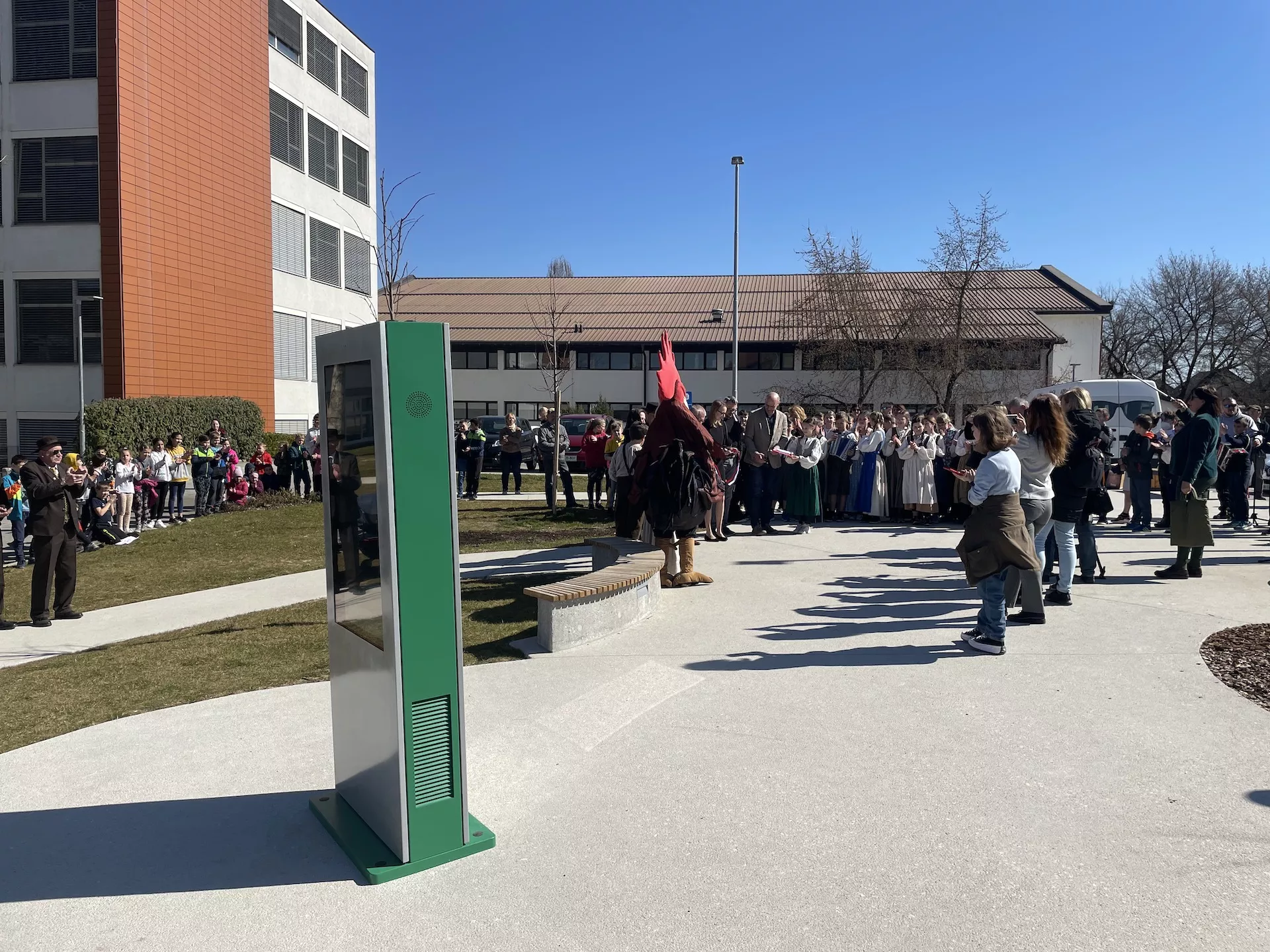 Šentjernejska učna pot z informacijskim zaslonom na dotik