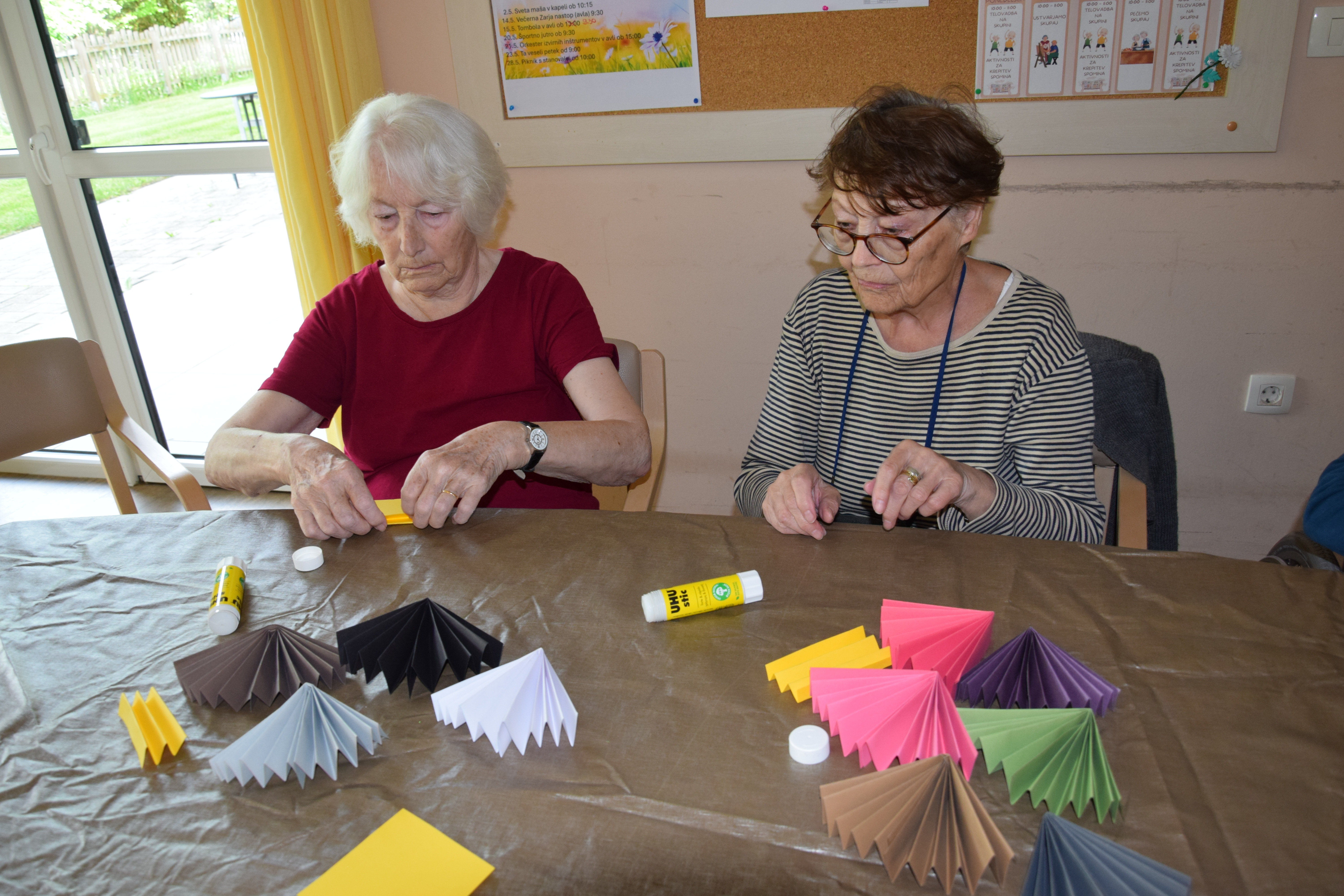 Aktivnosti po skupinah v tem tednu