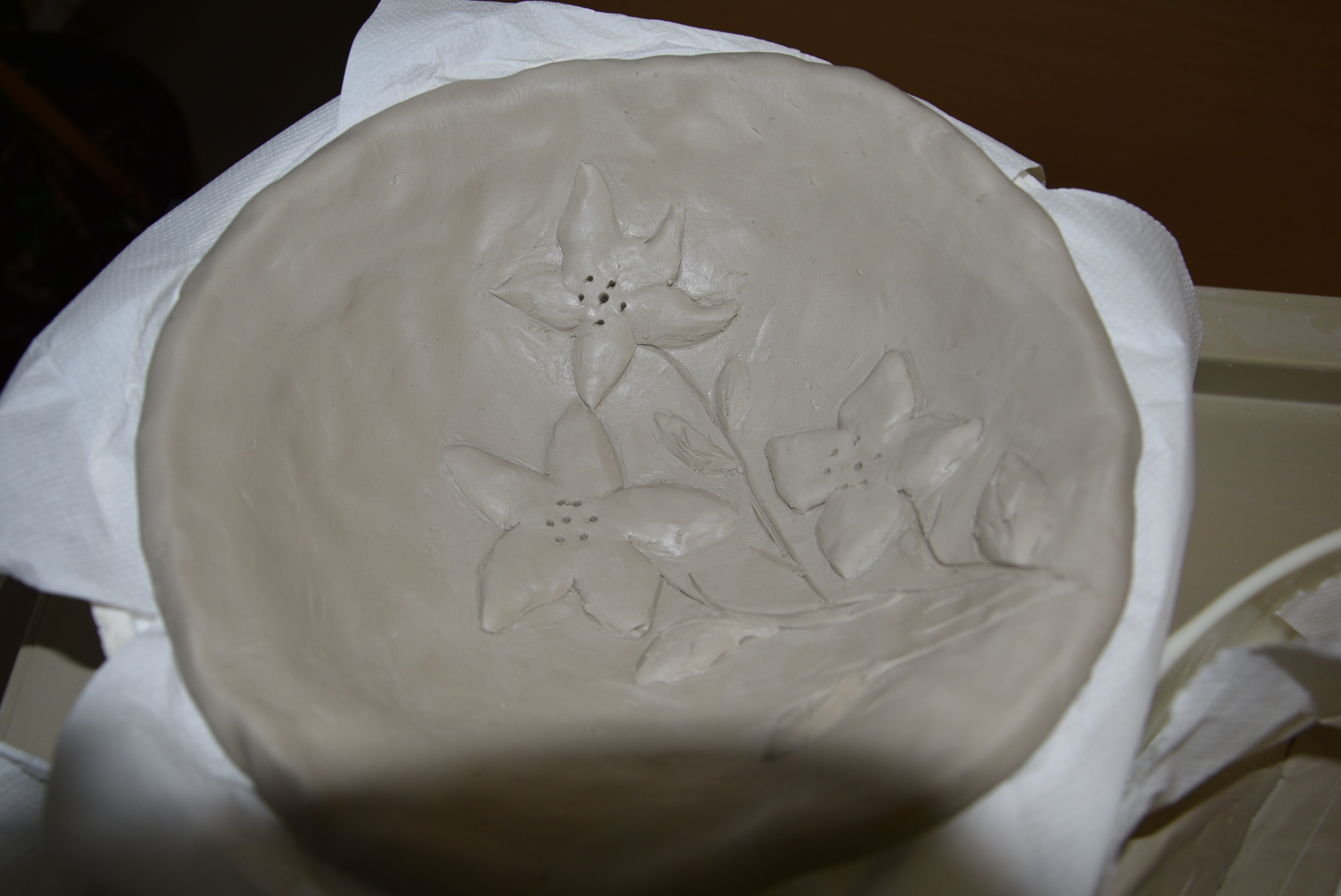 Delavnica z glino v OŠ Josipa Vandota