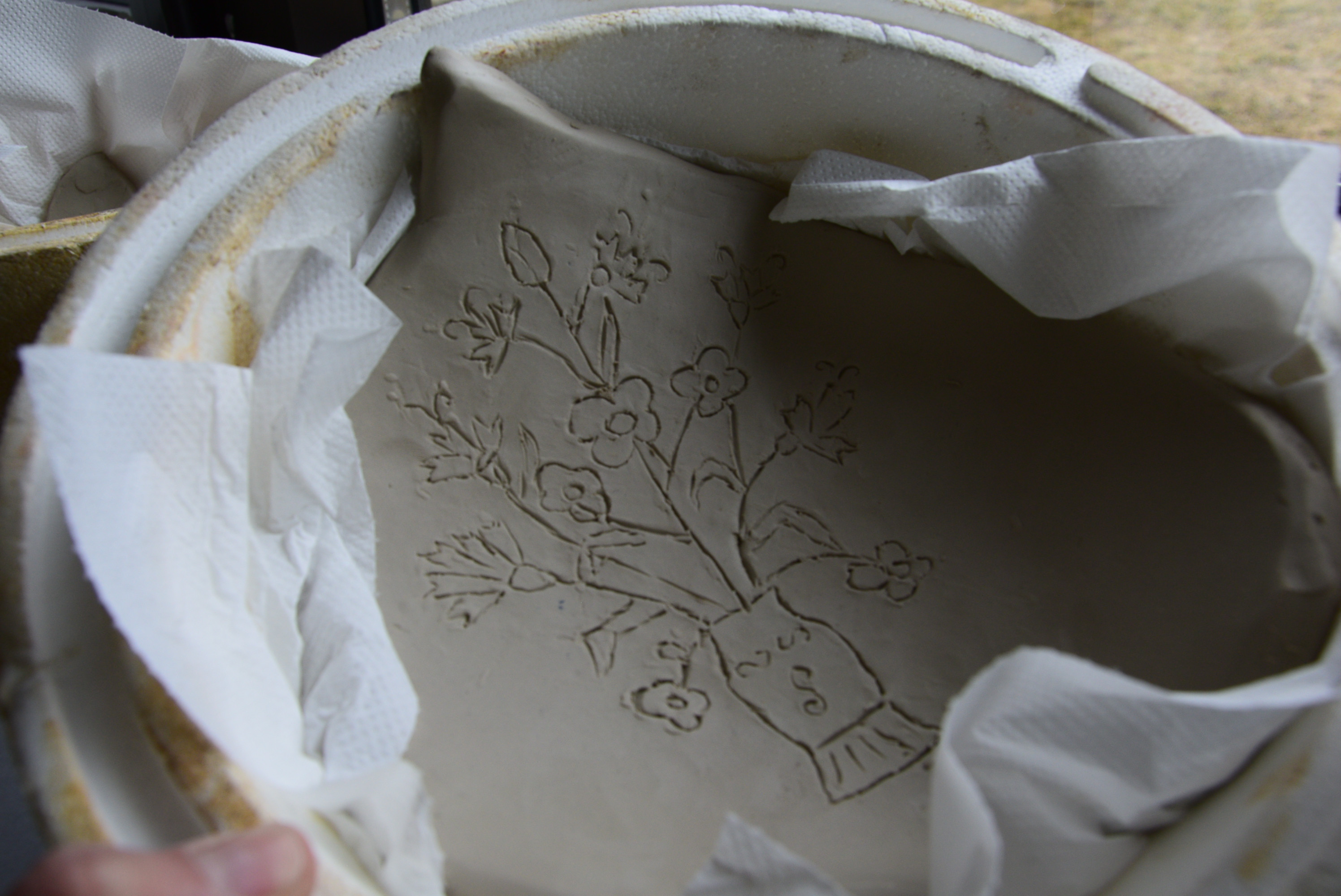 Delavnica z glino v OŠ Josipa Vandota