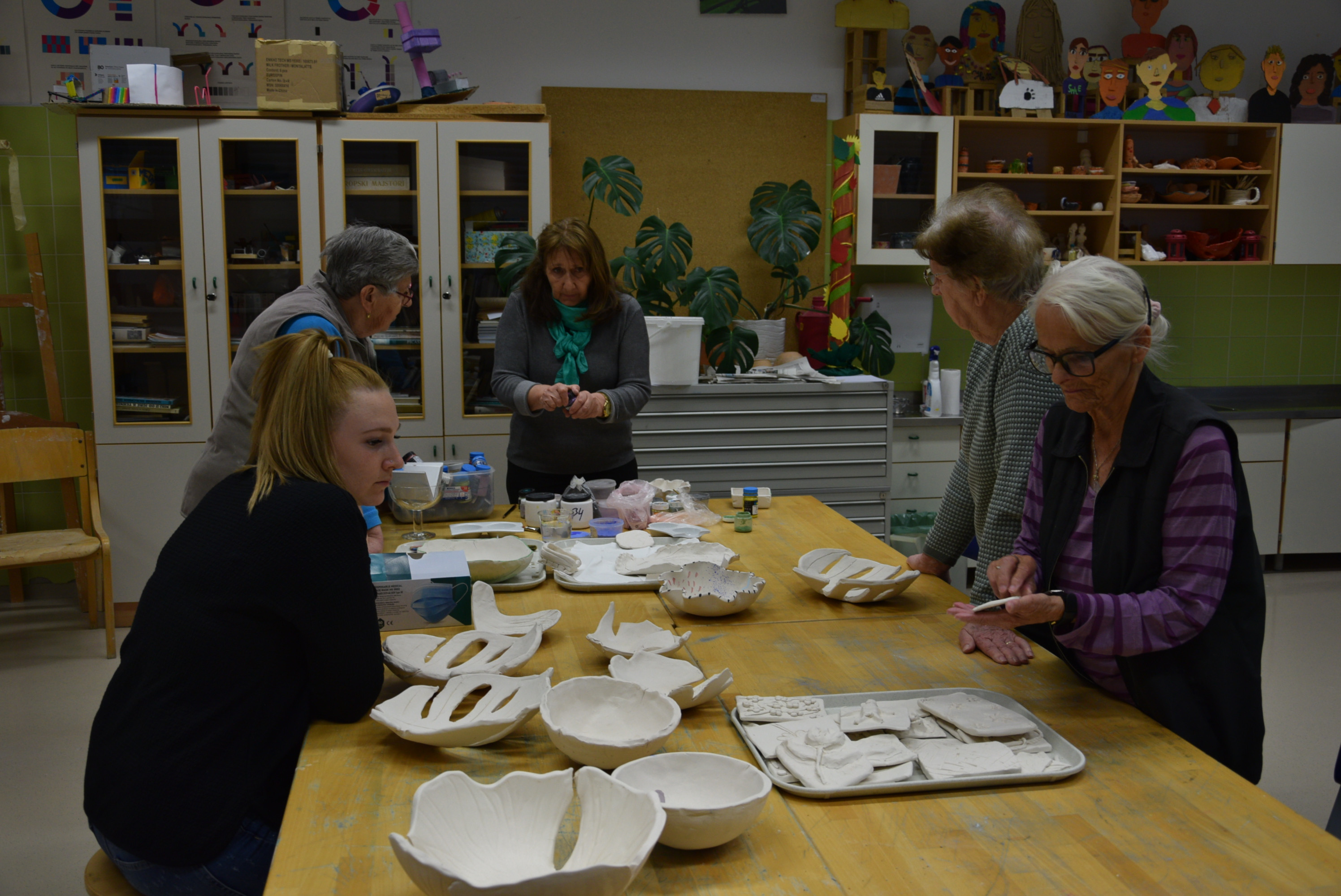 Delavnica z glino v OŠ Josipa Vandota