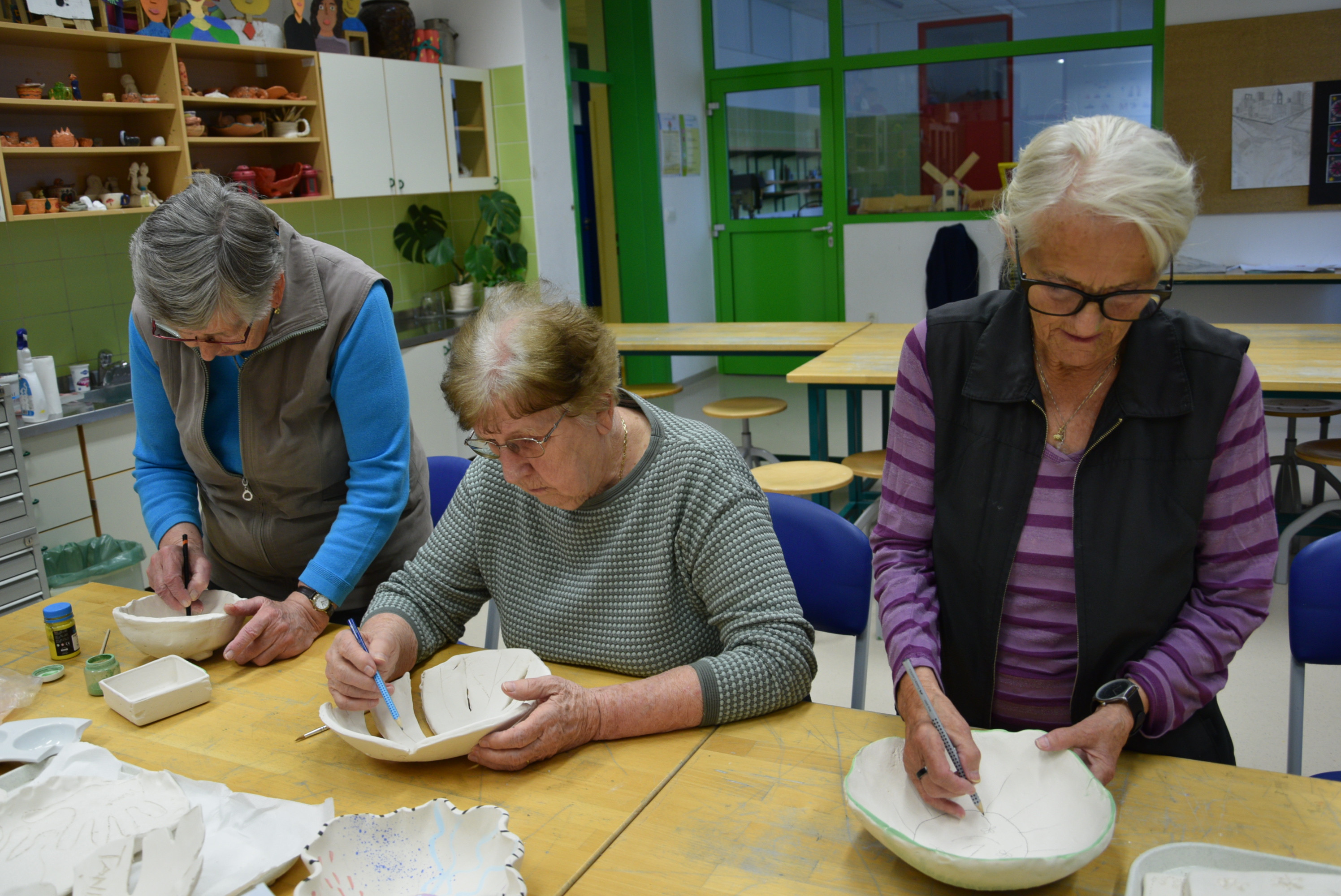 Delavnica z glino v OŠ Josipa Vandota