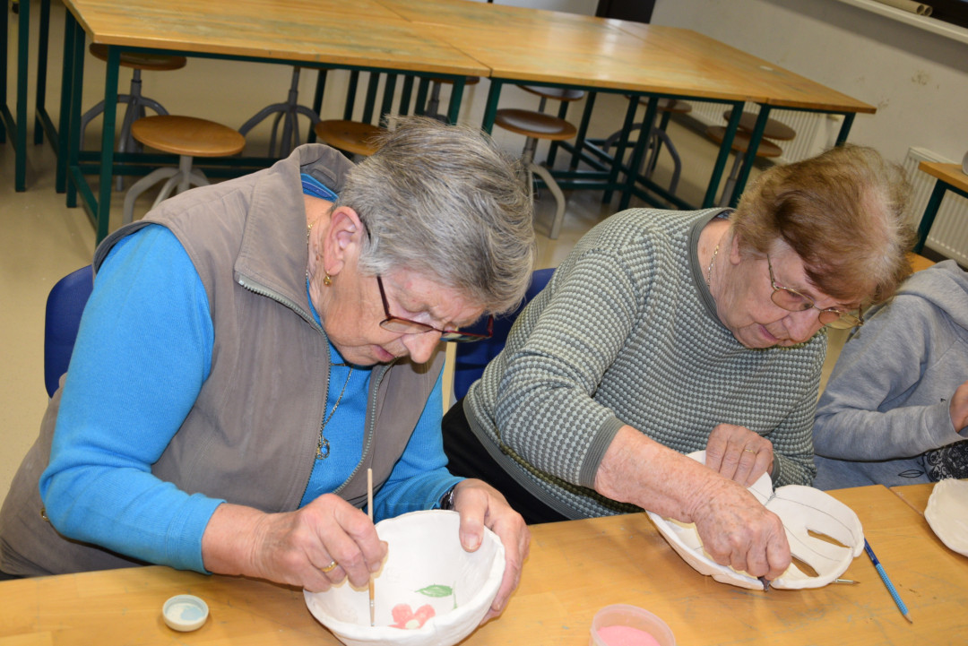 Delavnica z glino v OŠ Josipa Vandota