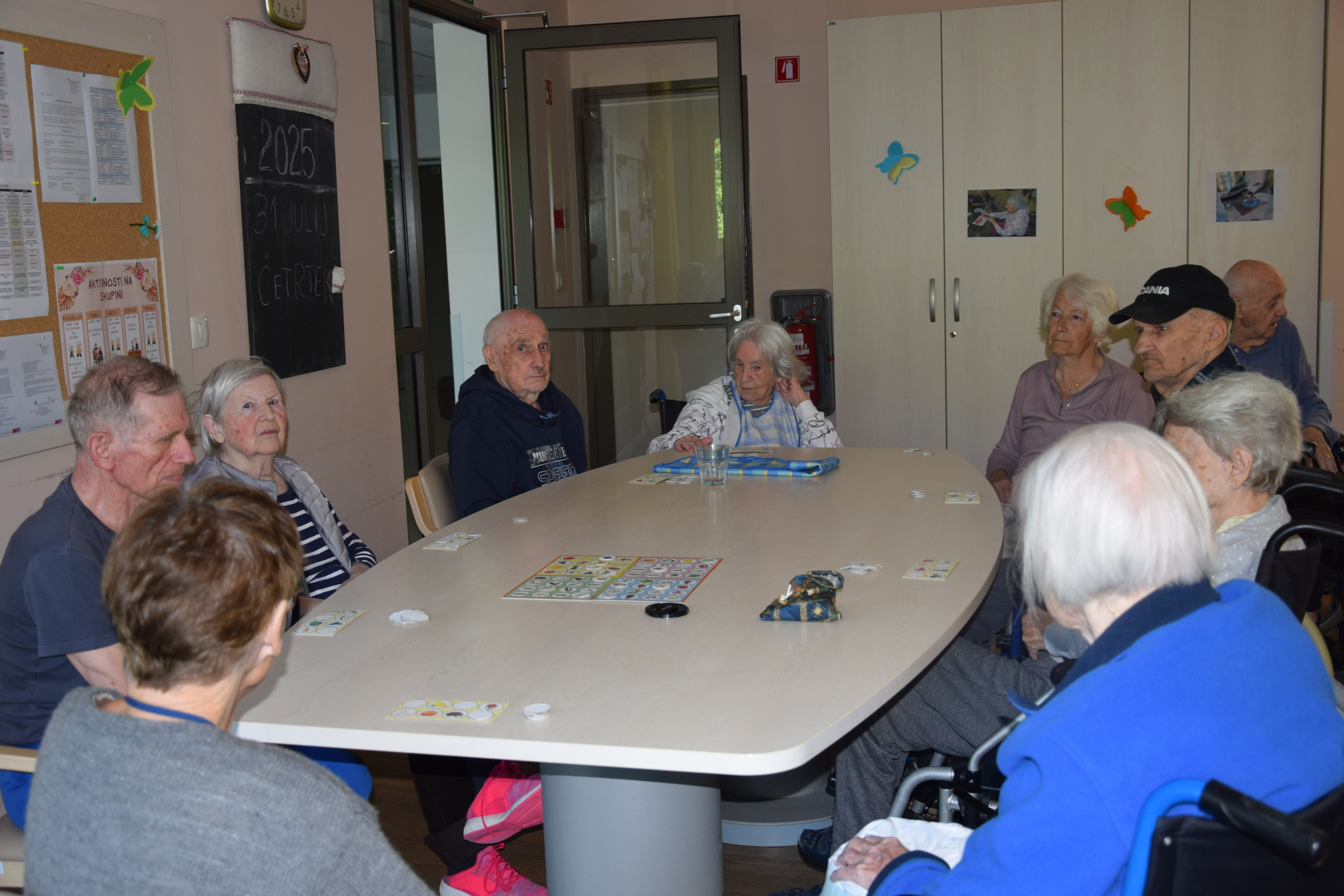 Delavnice po skupinah v avgustu