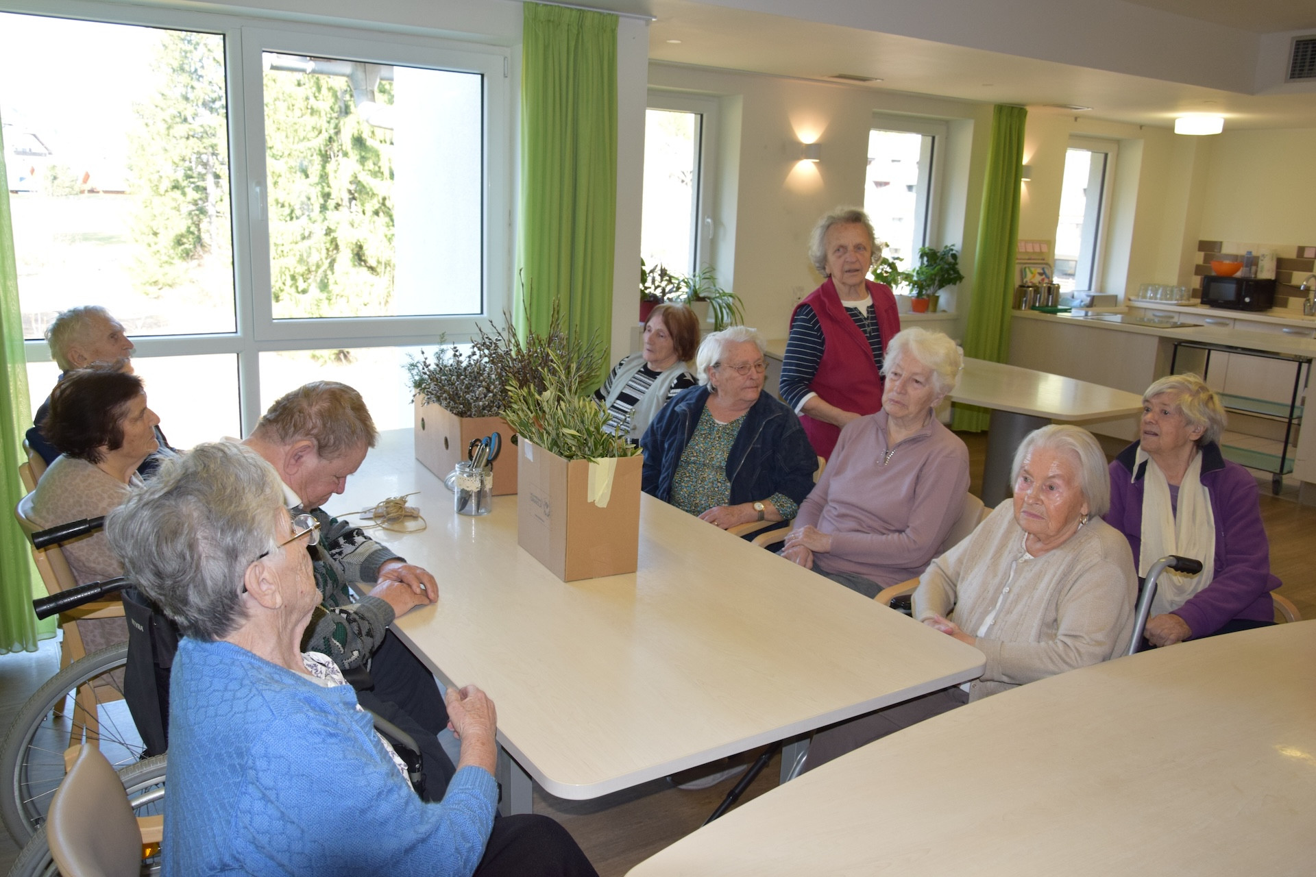 Izdelava velikonočnih butar z Darinko Tarman