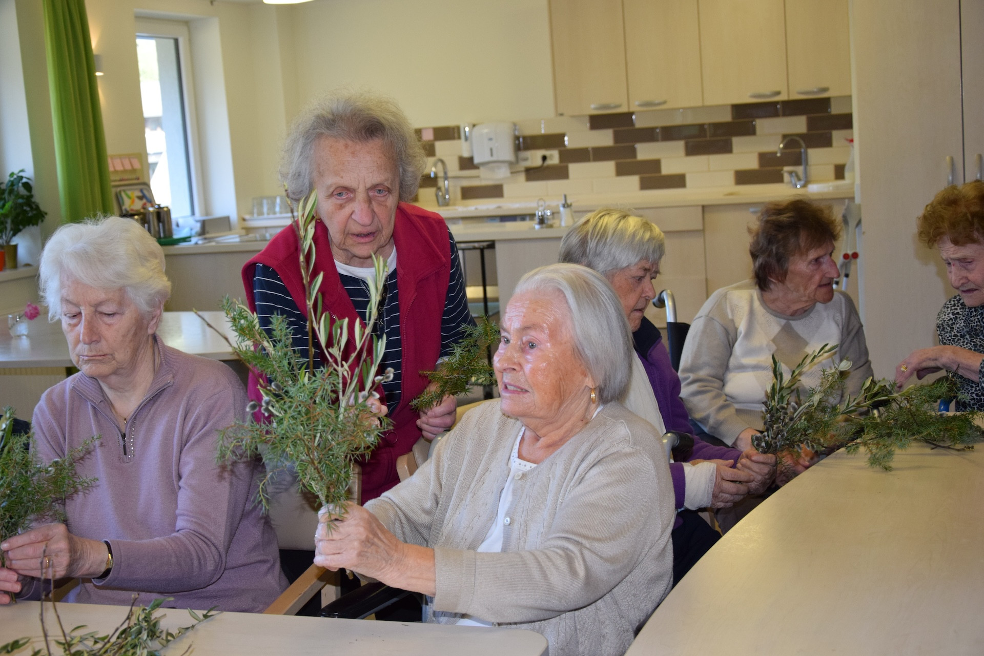 Izdelava velikonočnih butar z Darinko Tarman
