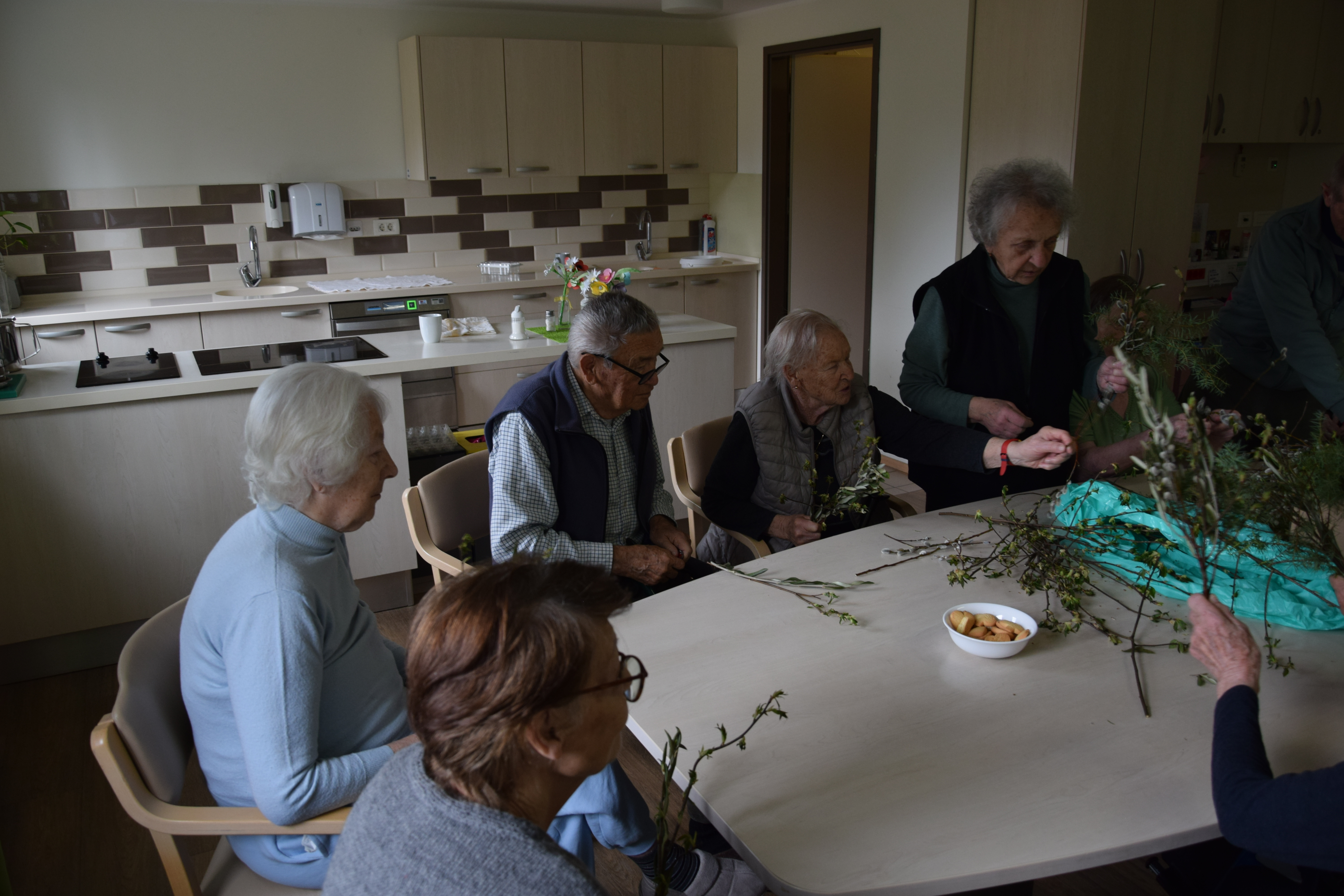Izdelava velikonočnih butar z Darinko Tarman