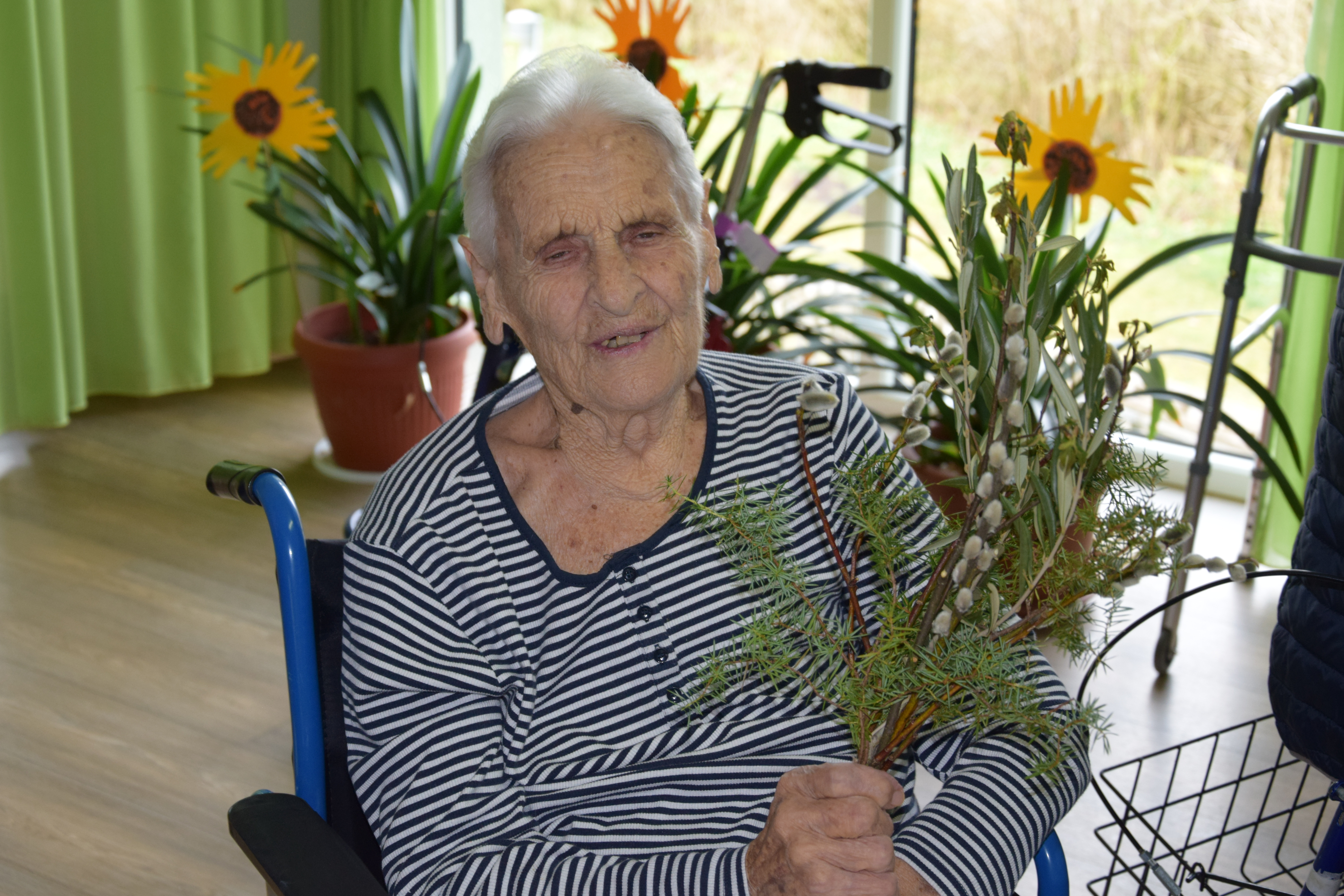 Izdelava velikonočnih butar z Darinko Tarman