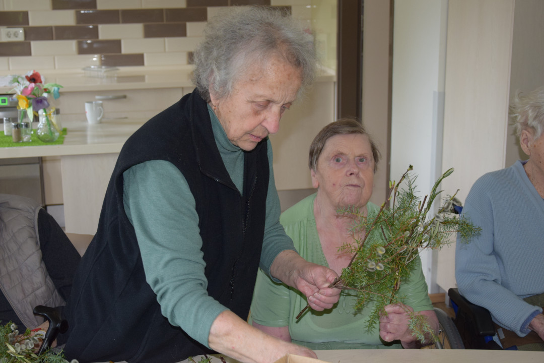 Izdelava velikonočnih butar z Darinko Tarman