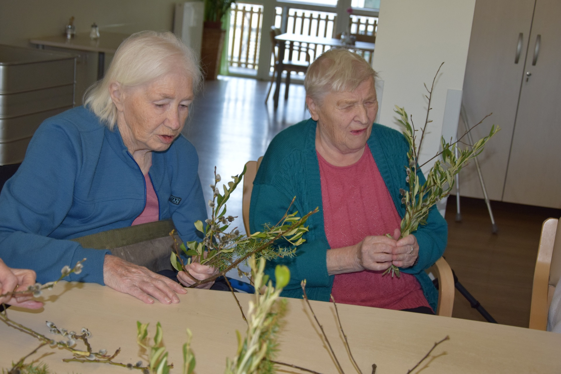 Izdelava velikonočnih butar z Darinko Tarman