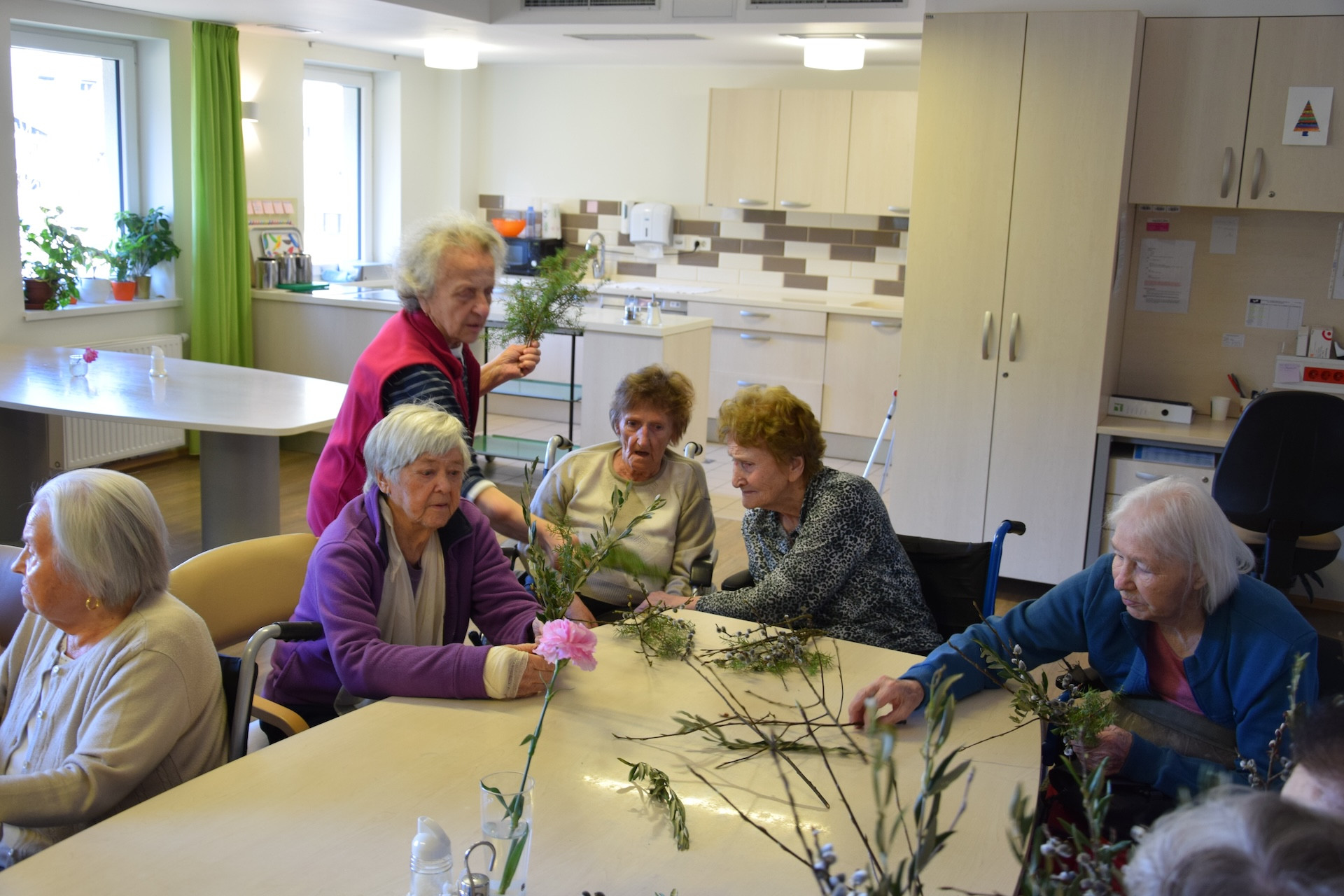 Izdelava velikonočnih butar z Darinko Tarman