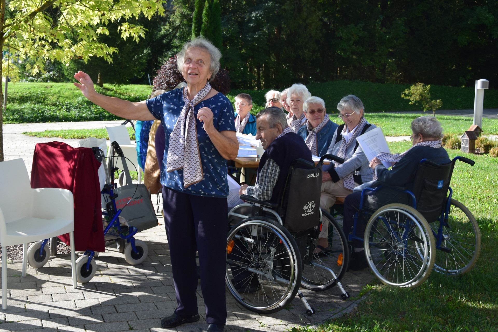 Jesenski piknik v parku