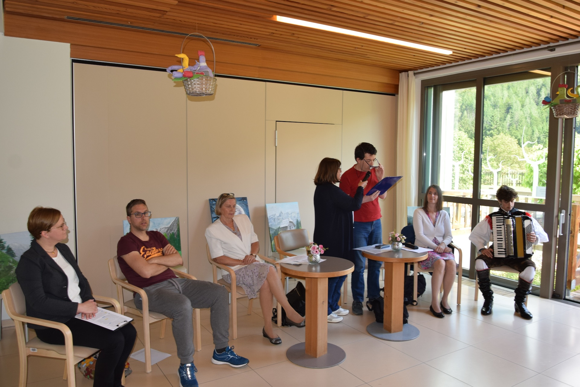 Literarno popoldne v avli - Zveza društev slepih in slabovidnih