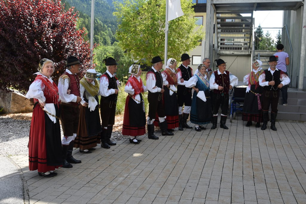 Nastop folklorne skupine KPD Lesce