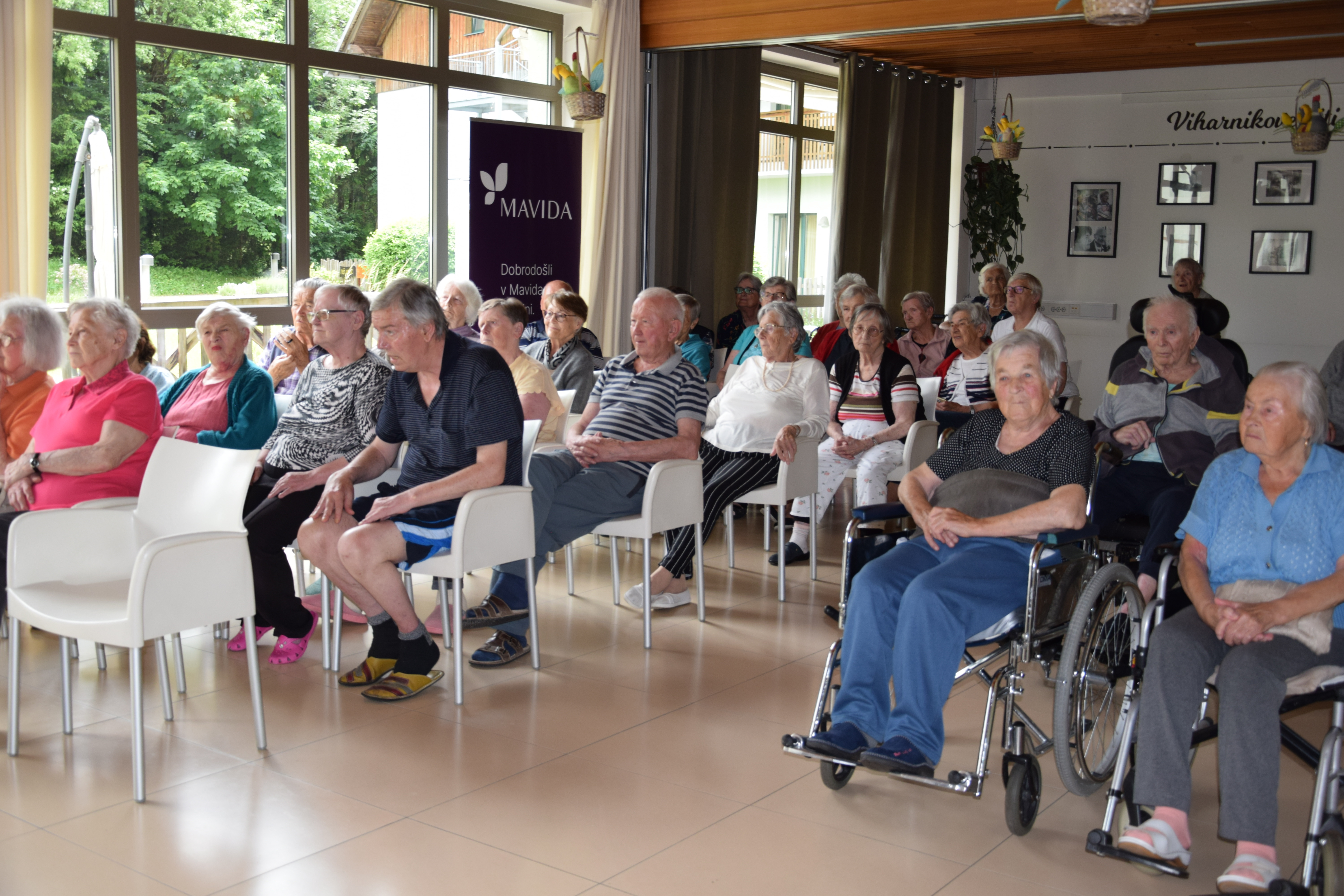 Nastop pevskega zbora Slavček