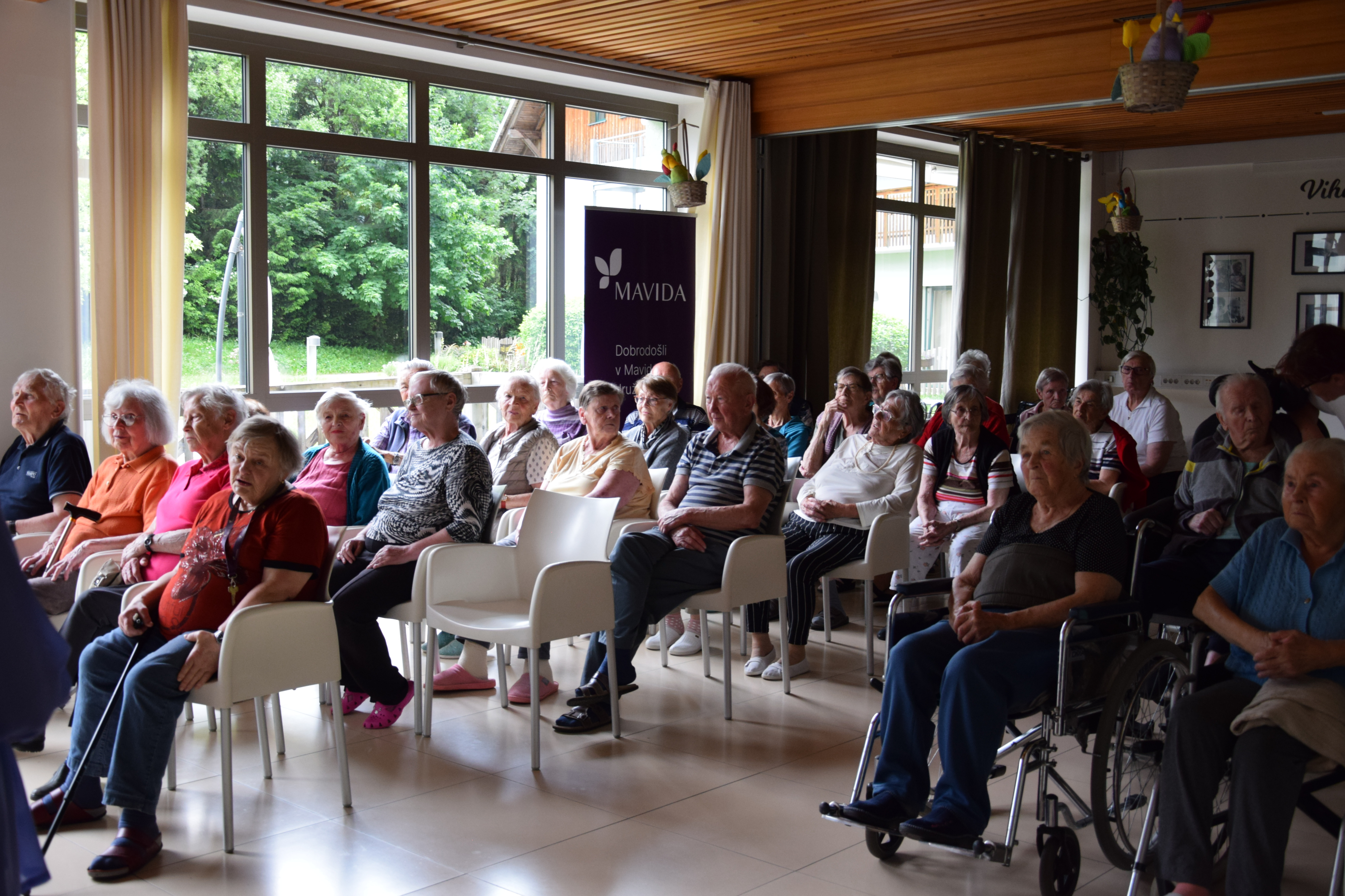 Nastop pevskega zbora Slavček