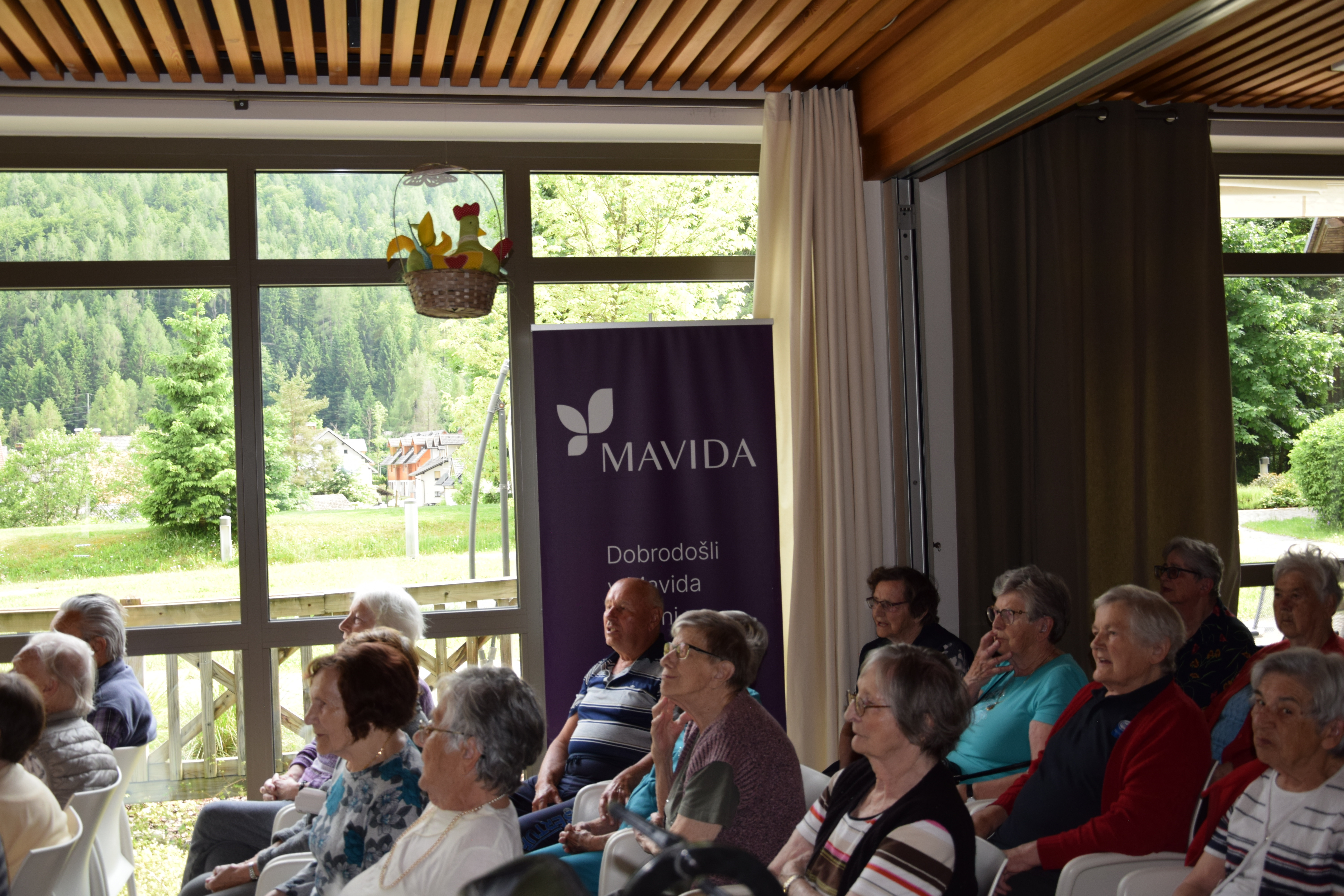 Nastop pevskega zbora Slavček