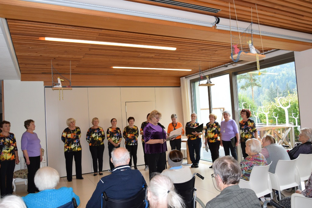 Nastop pevskega zbora Večerna zarja