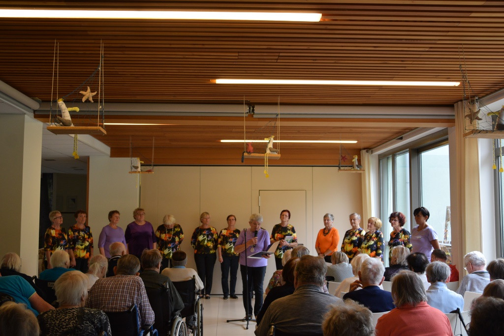 Nastop pevskega zbora Večerna zarja