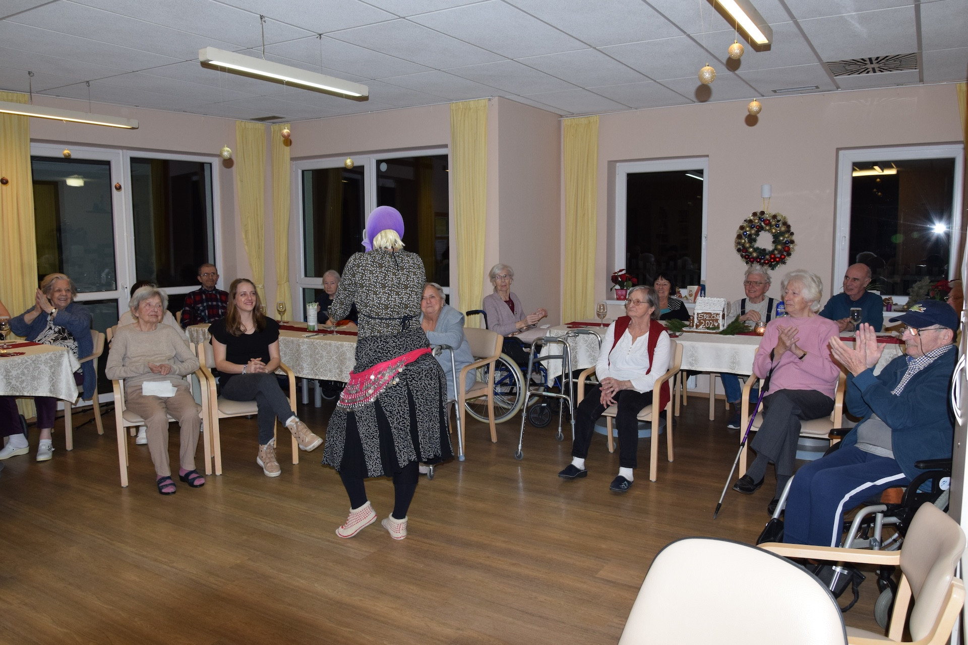 Novoletna zabava za stanovalce