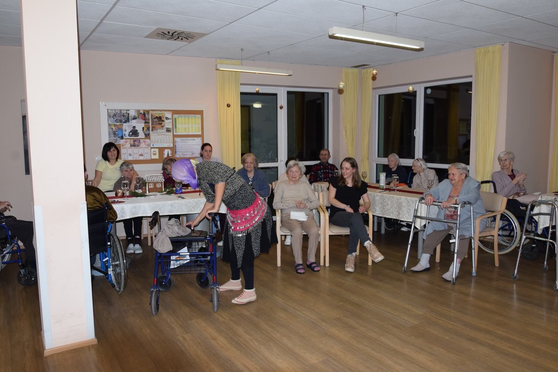 Novoletna zabava za stanovalce