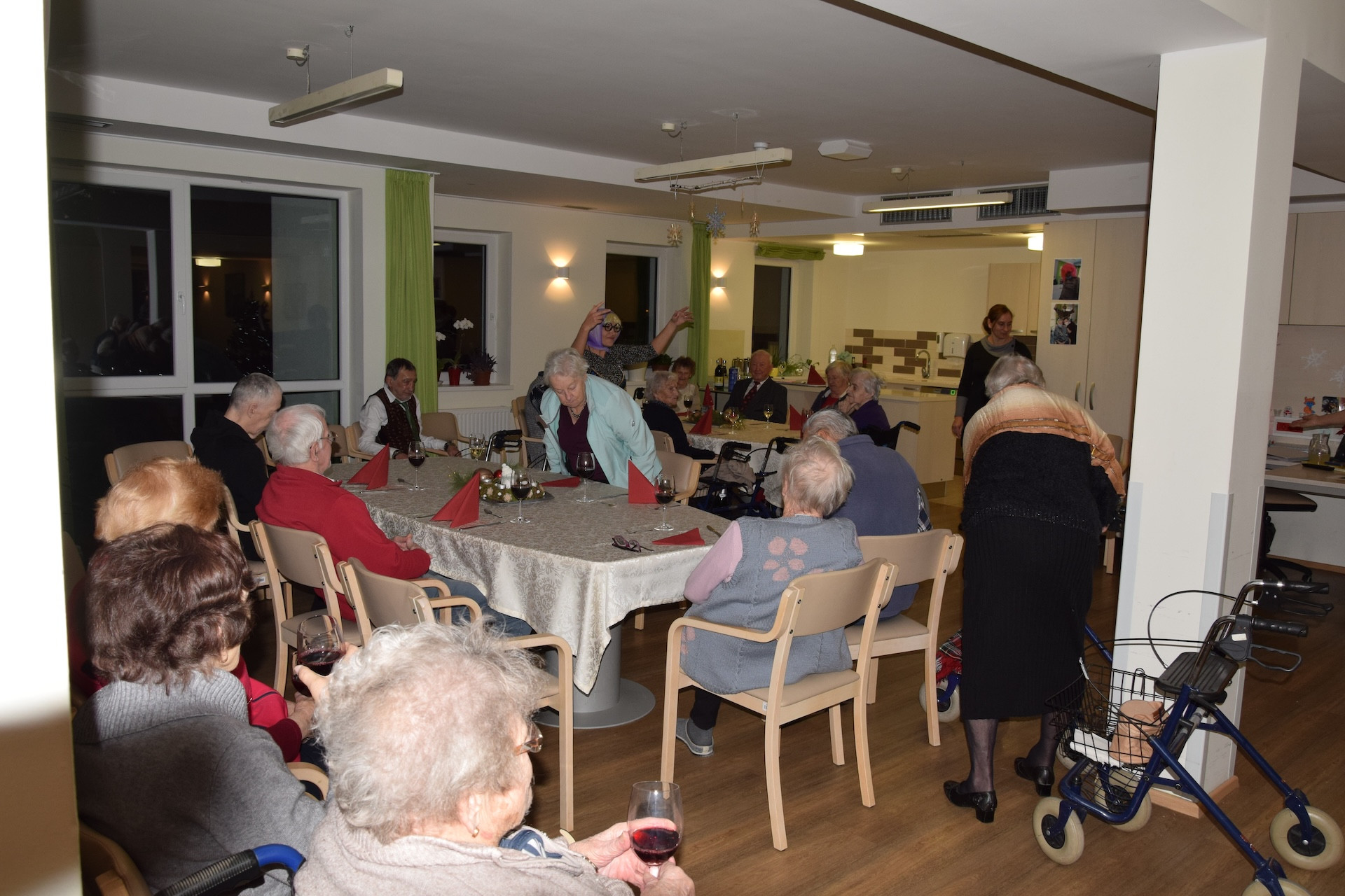 Novoletna zabava za stanovalce