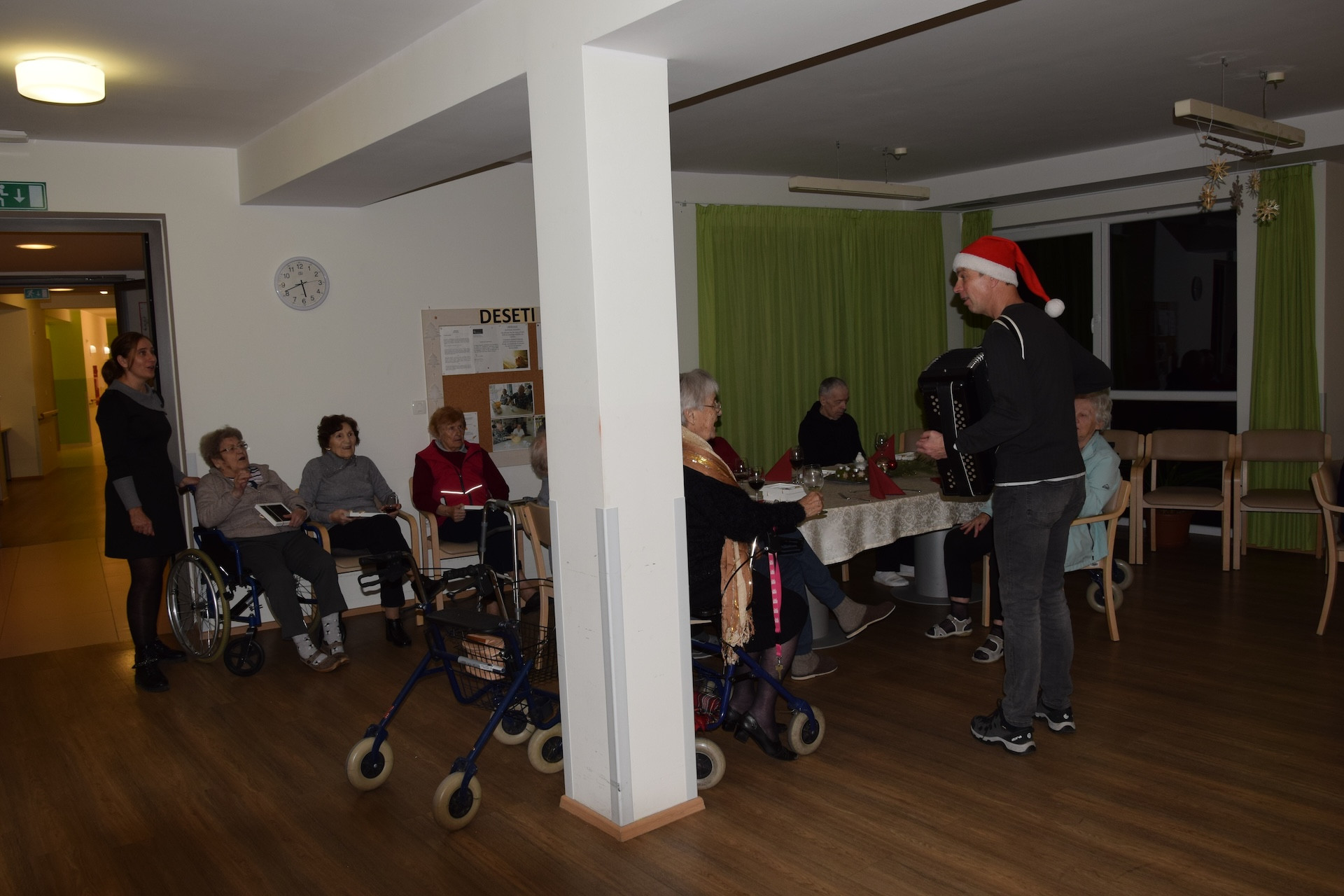 Novoletna zabava za stanovalce