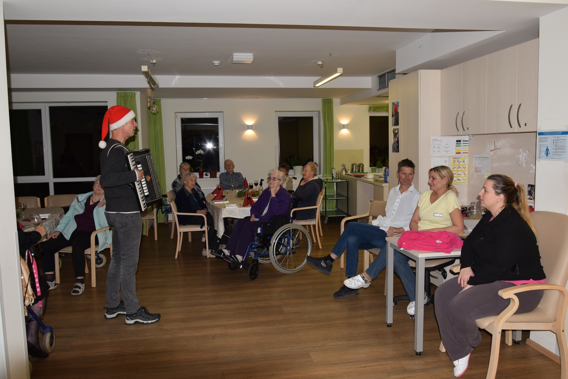 Novoletna zabava za stanovalce