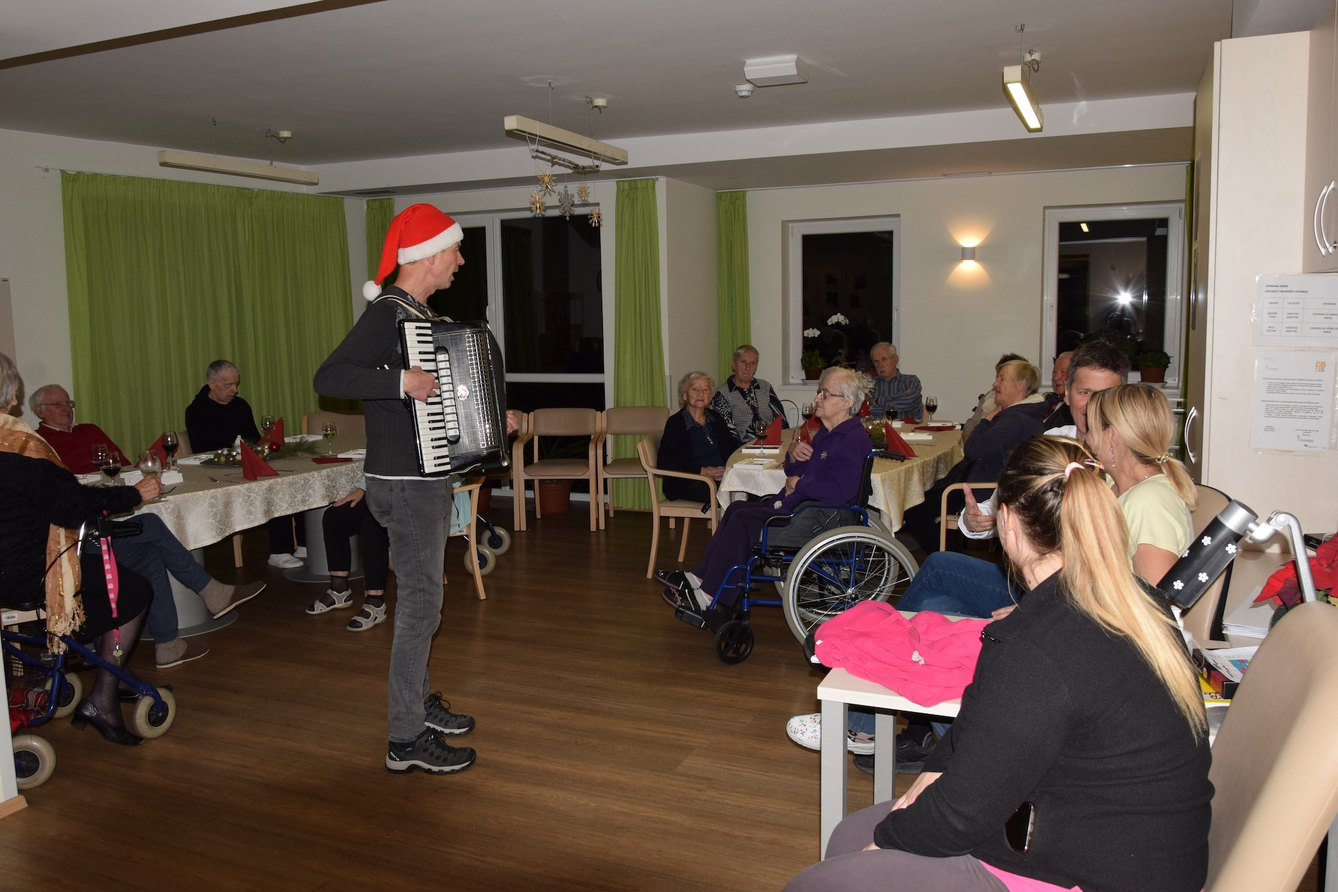 Novoletna zabava za stanovalce