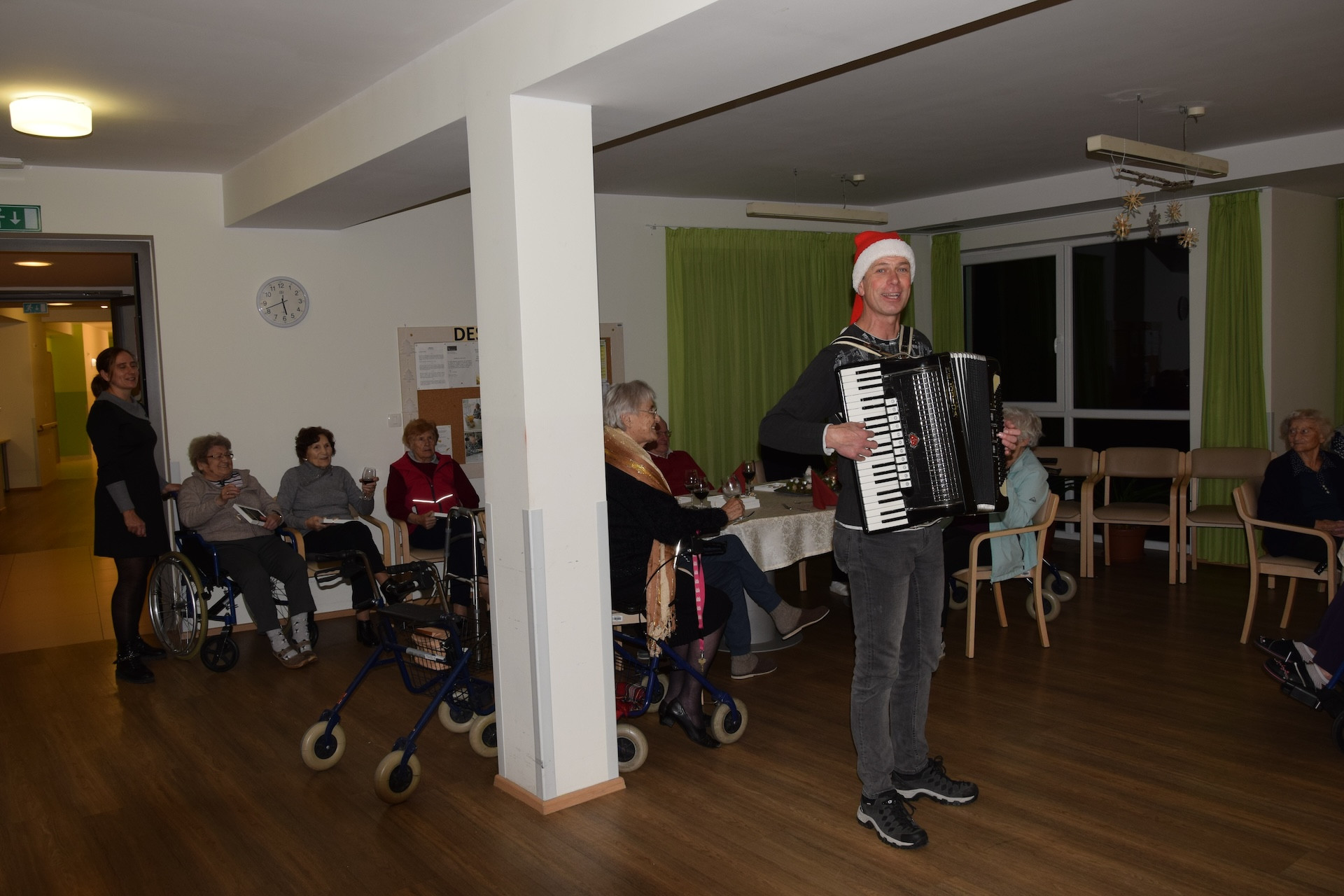 Novoletna zabava za stanovalce