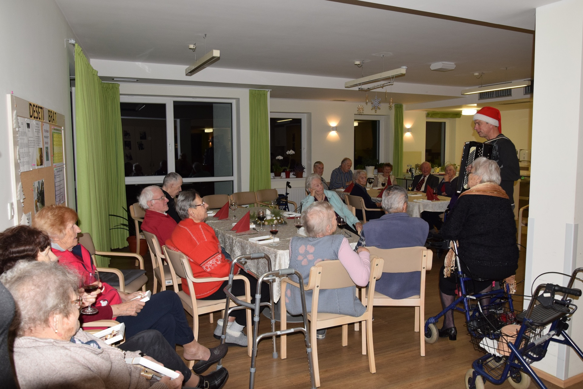 Novoletna zabava za stanovalce