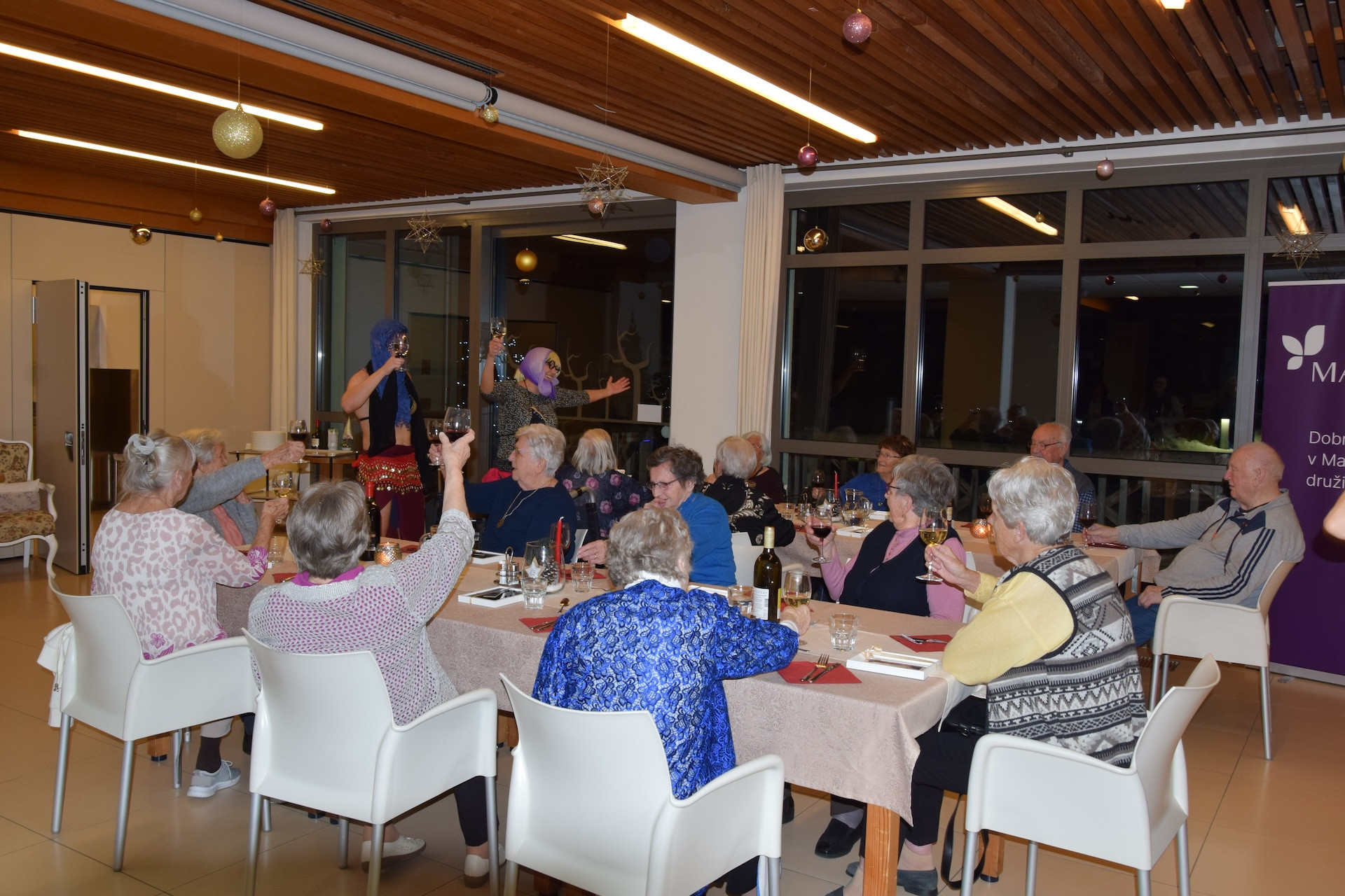 Novoletna zabava za stanovalce