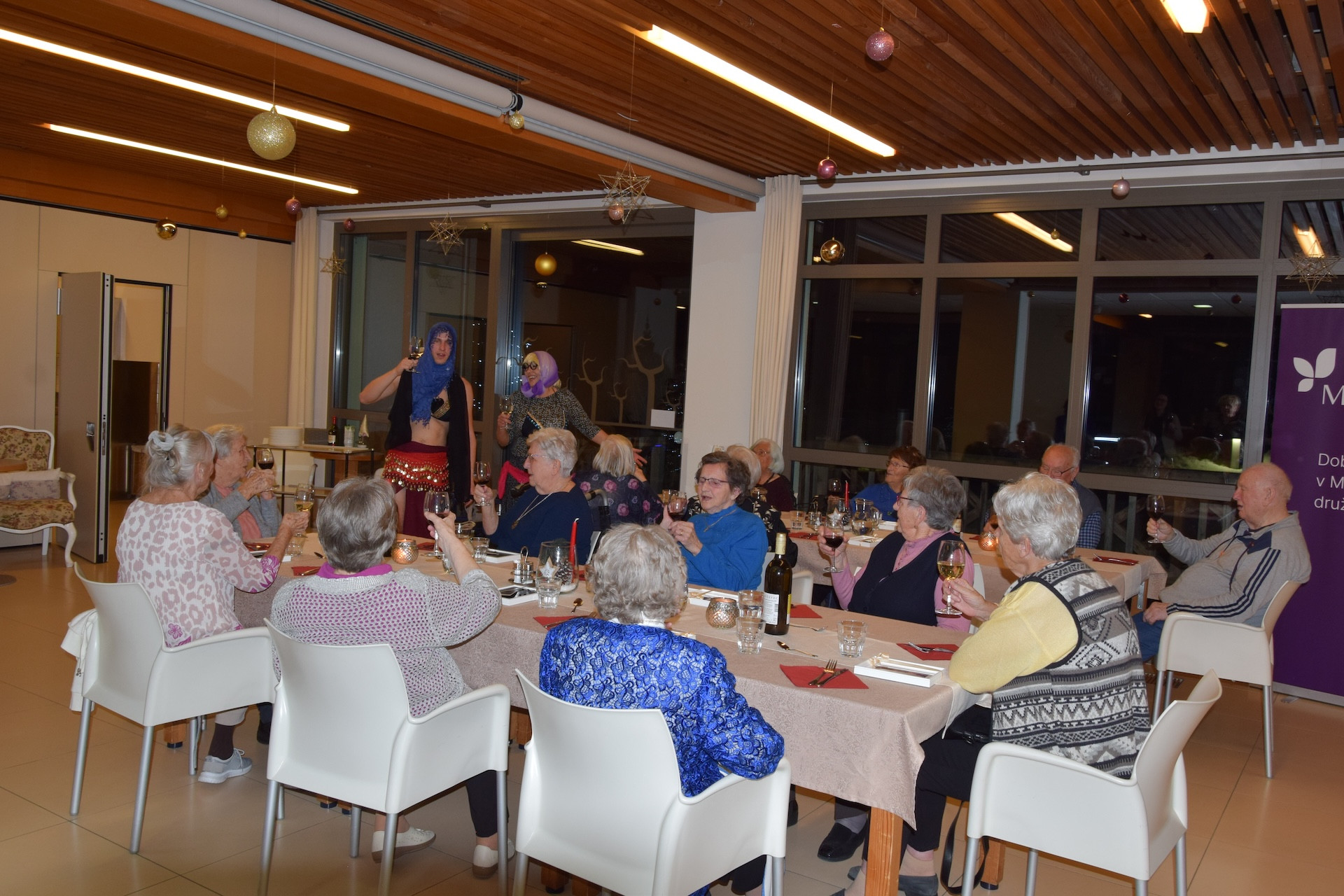 Novoletna zabava za stanovalce