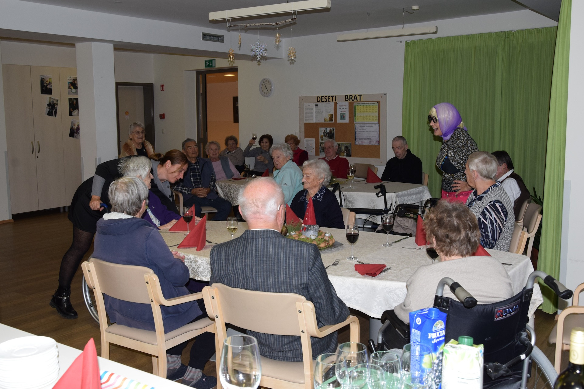 Novoletna zabava za stanovalce