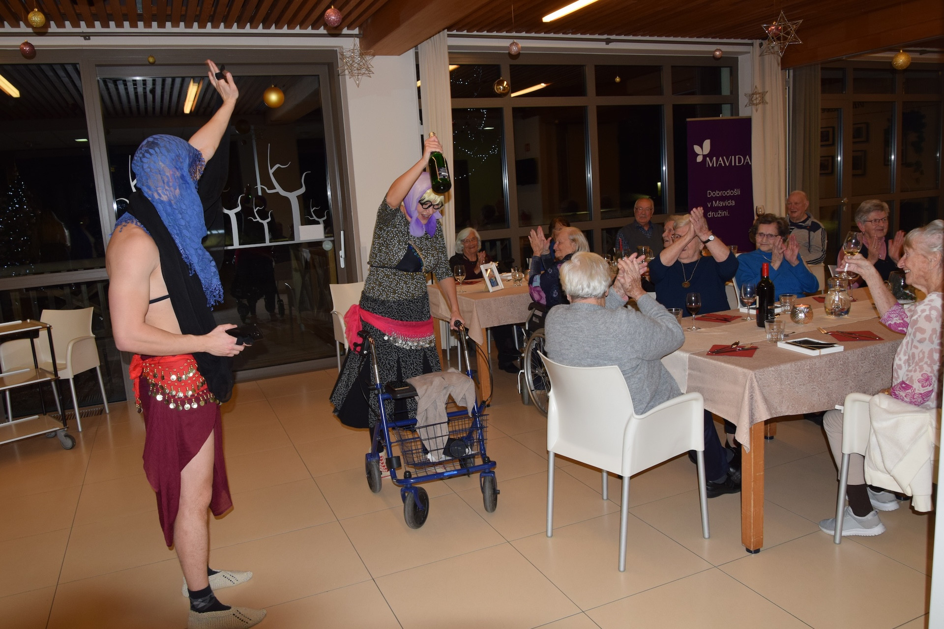 Novoletna zabava za stanovalce