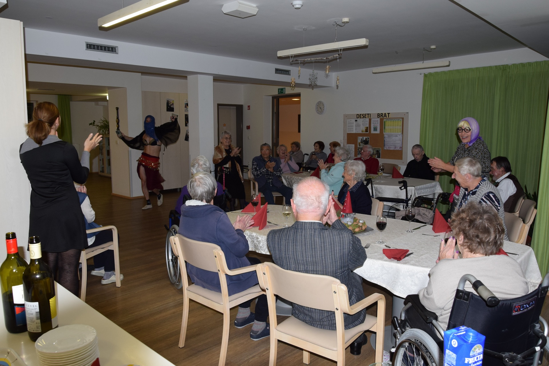 Novoletna zabava za stanovalce