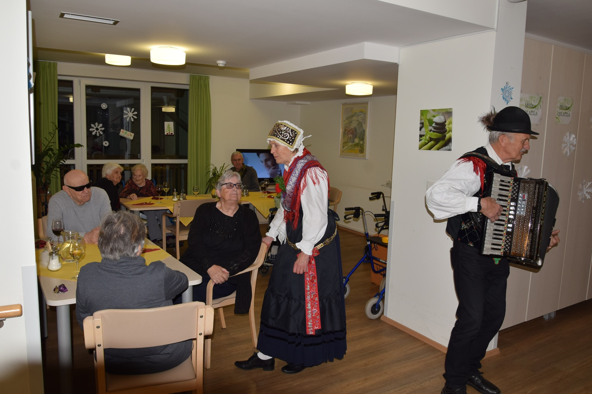 Novoletna zabava za stanovalce