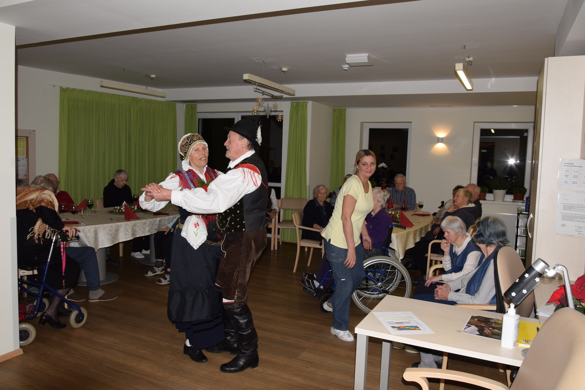 Novoletna zabava za stanovalce