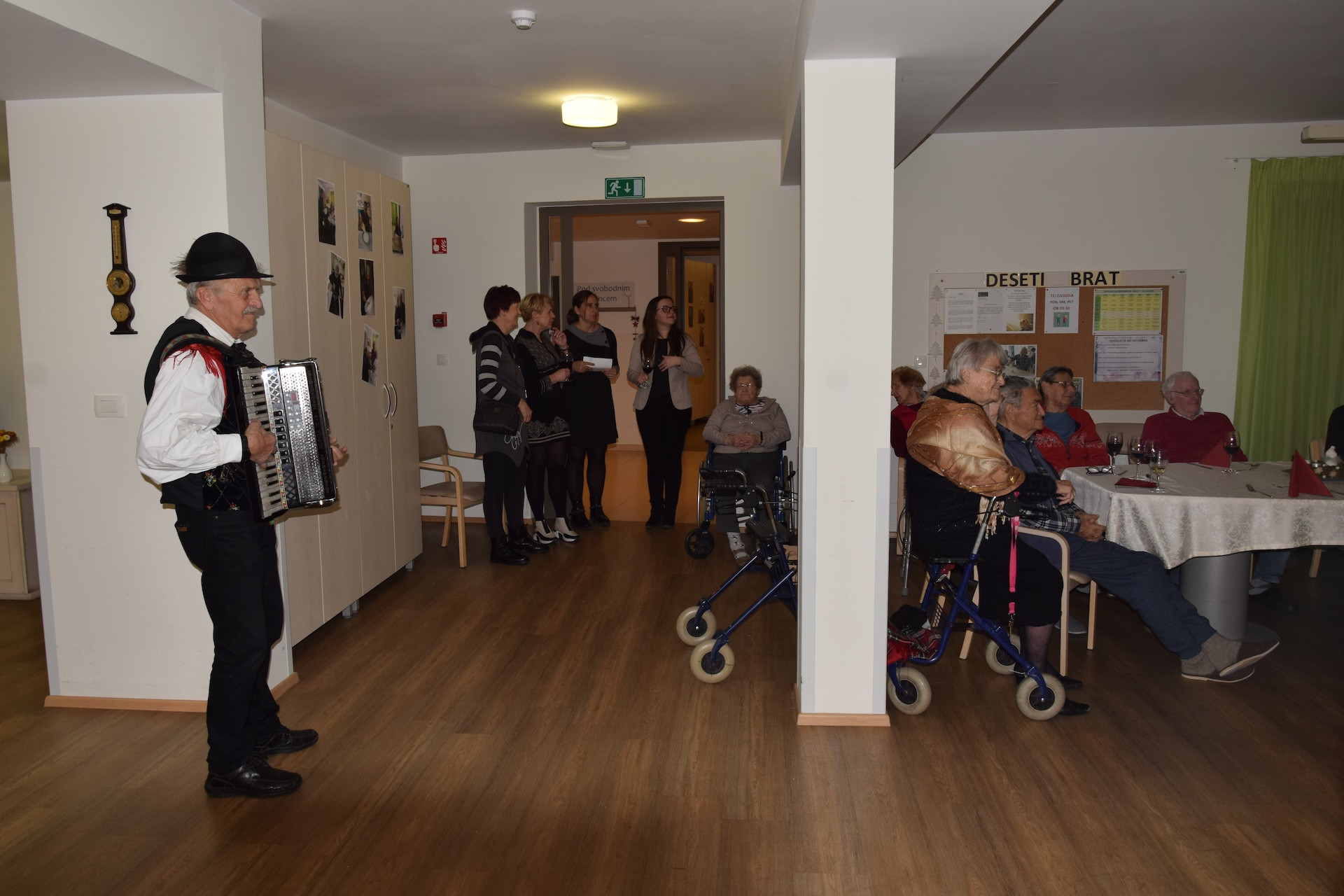 Novoletna zabava za stanovalce