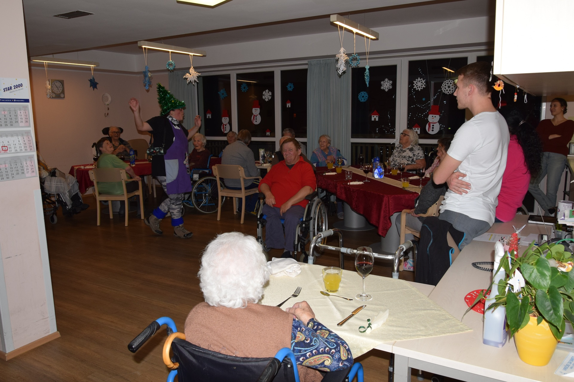 Novoletna zabava za stanovalce